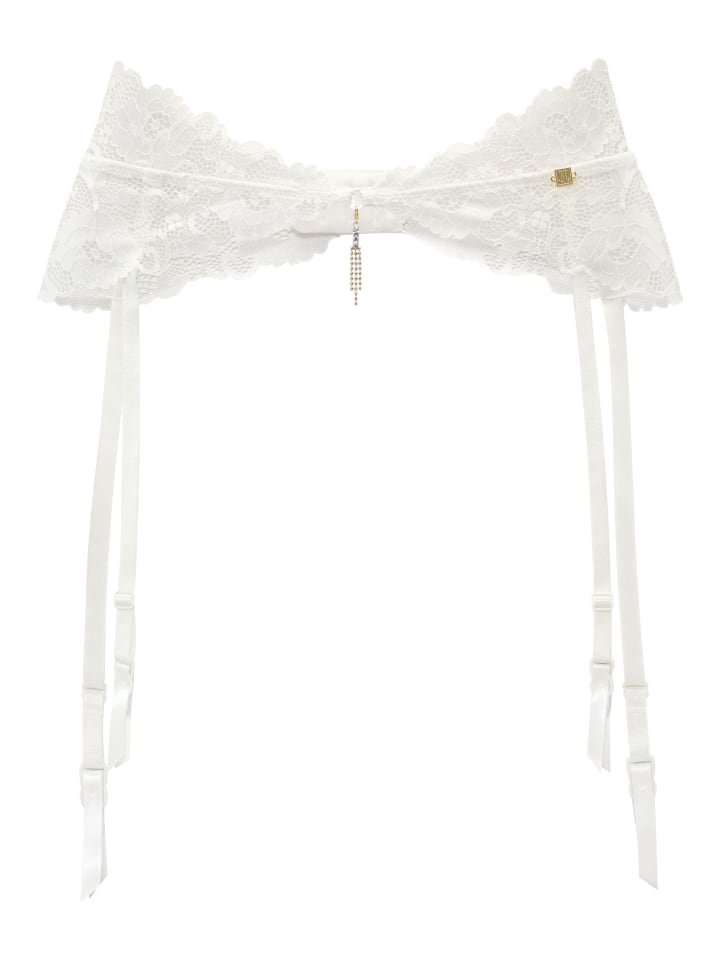 

JETTE Пояс для чулок кремового цвета