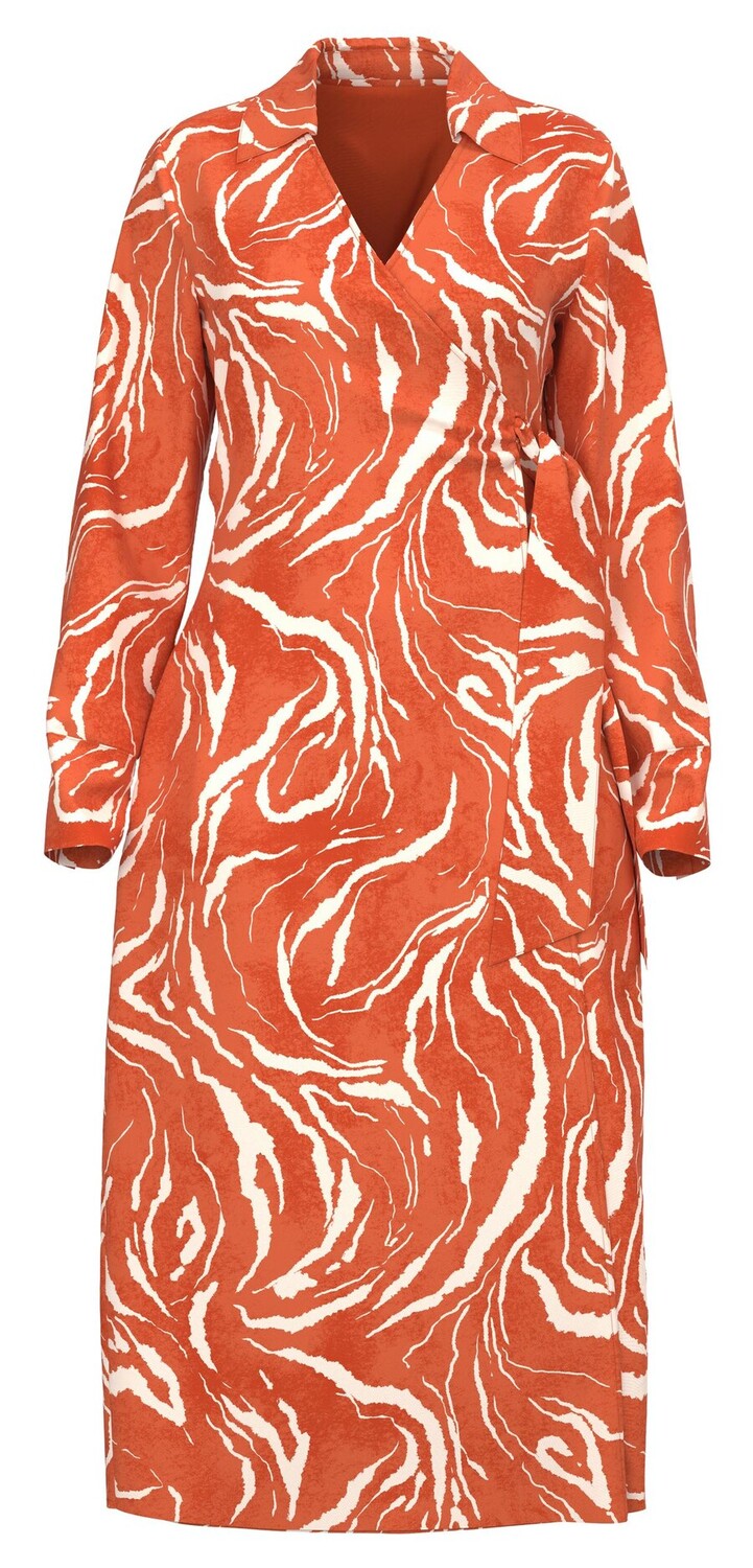 

Платье SELECTED FEMME Dress SIRINE, оранжевый