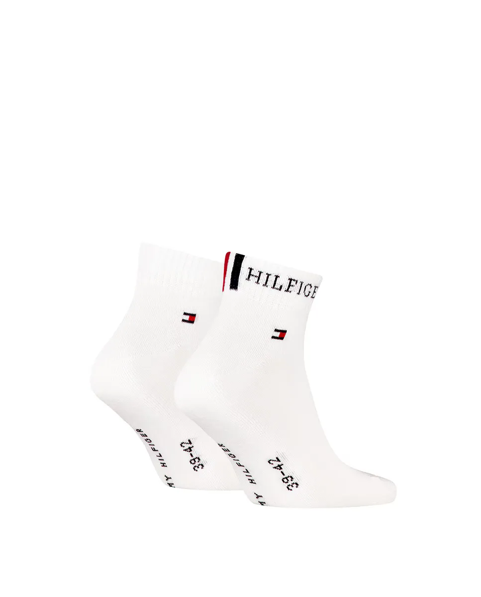 Упаковка из 2 мужских носков длиной до щиколотки Tommy Hilfiger, белый — фото 3