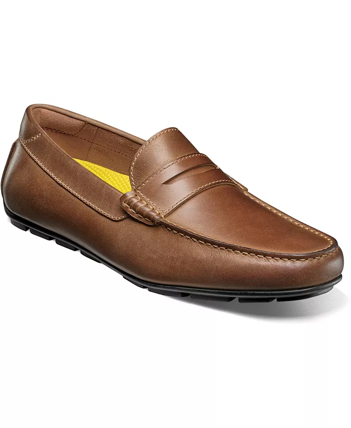 

Мужские мокасины Motor Smooth с круглым мысом Penny Loafer Florsheim, коричневый