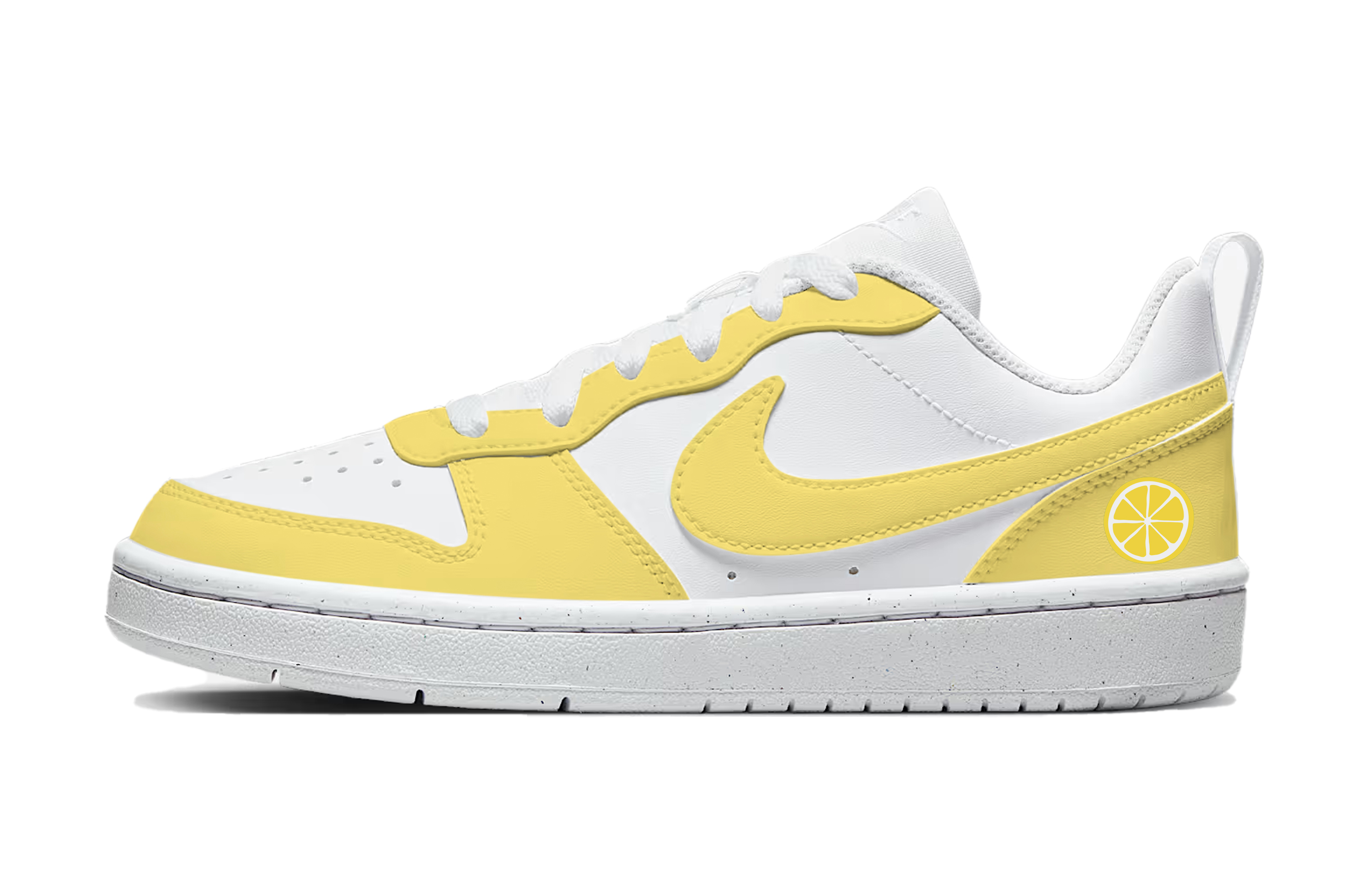 

Детские скейтерские кроссовки Court Borough для младших школьников Nike, Lemon