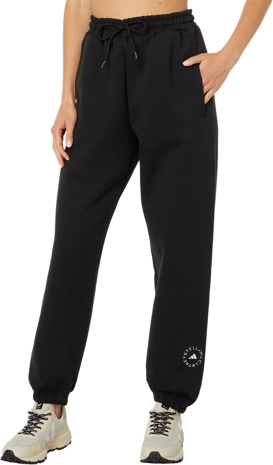 

Брюки Adidas Sweatpants HR2208, черный/белый