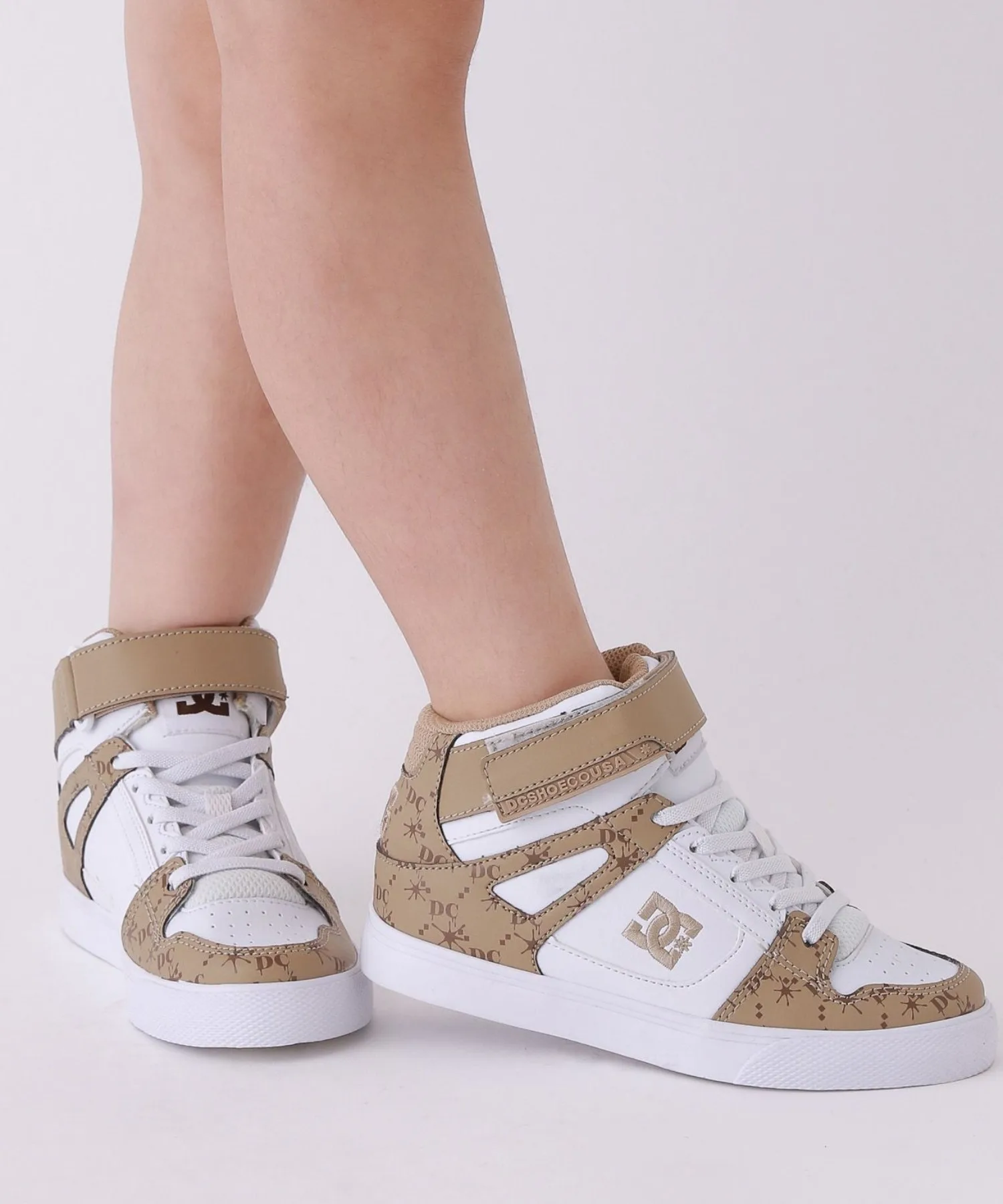 Детские высокие кеды DC SHOES PURE HIGM-TOP 10C REPIPI разноцветные — фото 2