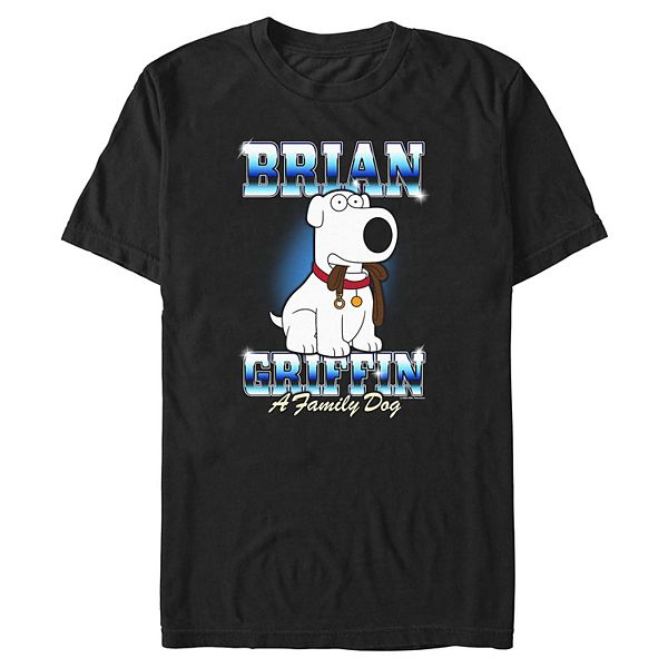 

Футболка с принтом Big & tall family guy brian griffin a family dog Licensed Character
