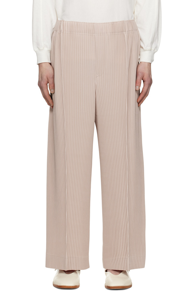 

Ежемесячные брюки февральского цвета Homme Plissé Issey Miyake, серый