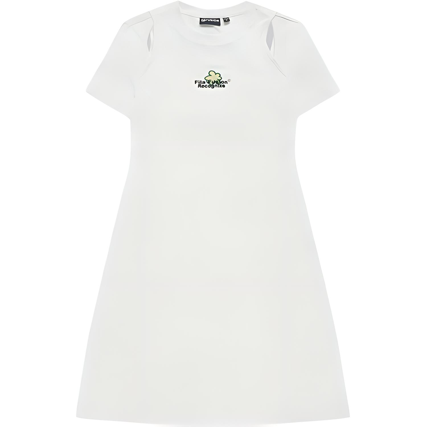 

Футболка с коротким рукавом женская Cloud White FILA FUSION