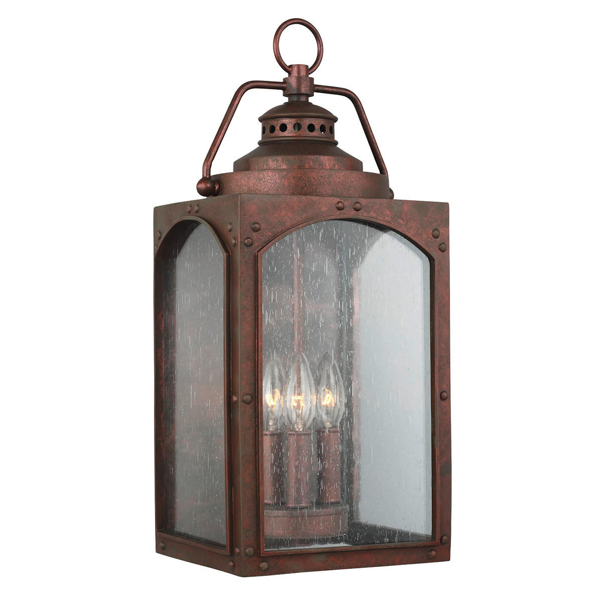 

Настенный светильник на улицу Elstead Lighting, 22,5x21,9x51 см, медный