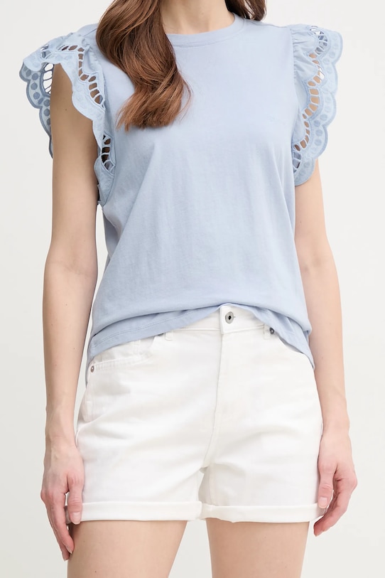 

Шорты джинсовые облегающие FITTED SHORT HW MARY Pepe Jeans, белый