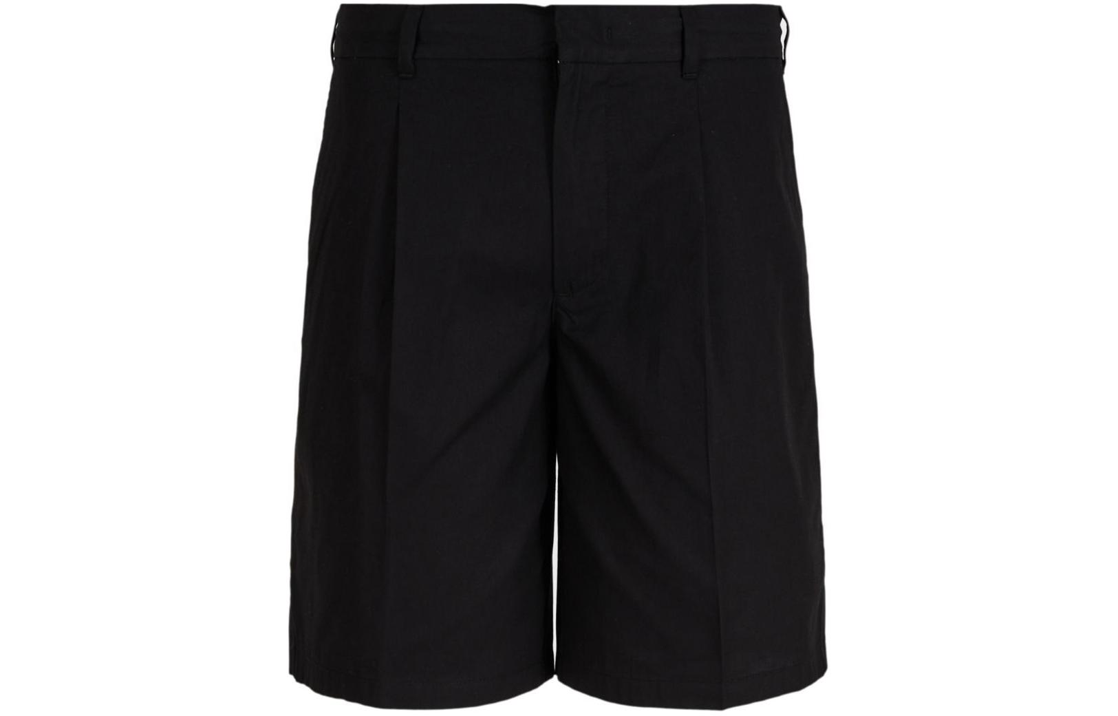 

Прямые бермуды EMPORIO ARMANI, черные