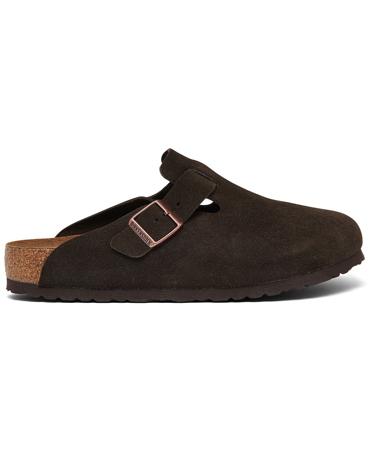 Мужские замшевые кожаные сабо Boston с мягкой стелькой от Finish Line Birkenstock — фото 2