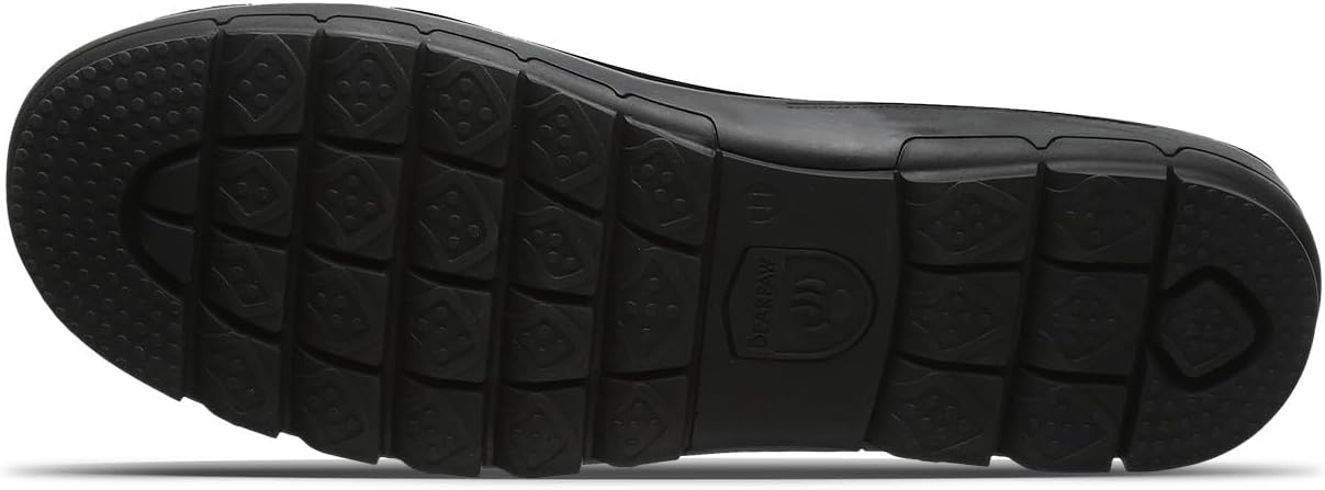 Мужские тапочки BEARPAW Bruce, Мужская классическая замша, Мужские слипоны, Удобная повседневная обувь, черный — фото 3