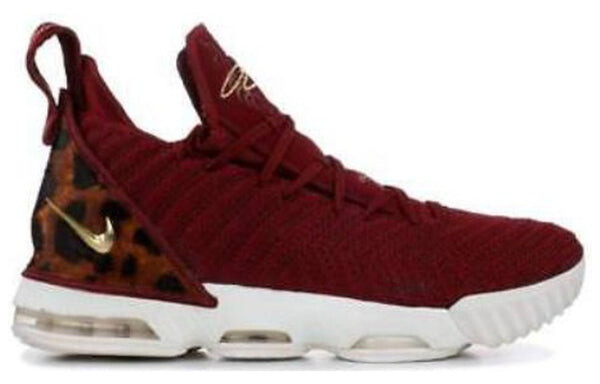 Кроссовки lebron 16 'king' Nike, красный — фото 2