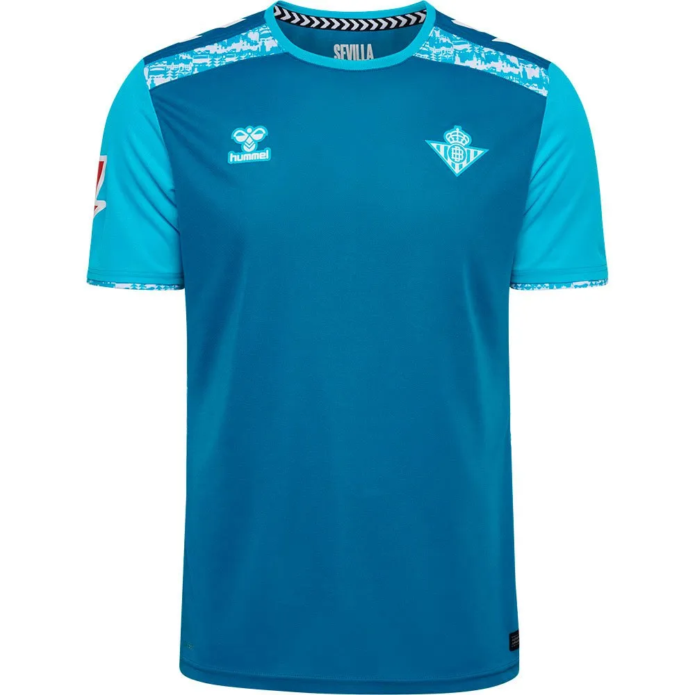 

Футболка с коротким рукавом Hummel Real Betis 24/25 Third, синий