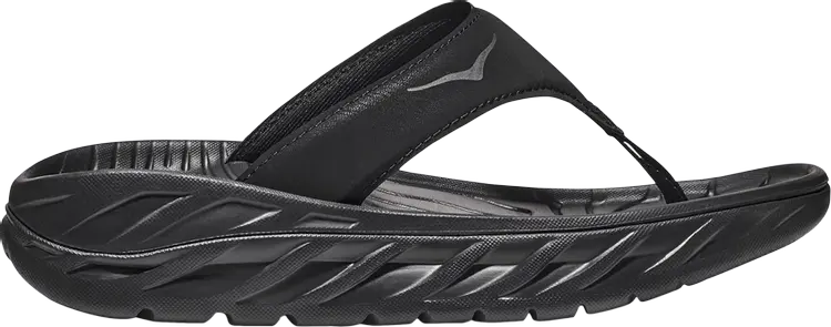 

Кроссовки Wmns Ora Recovery Flip Slide 'Black Dark Gull Grey', черный