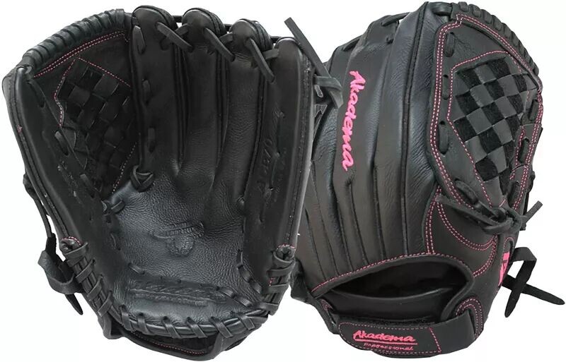 

Перчатки Akadema 12,5 дюйма AMC 72 Fastpitch, черный/розовый