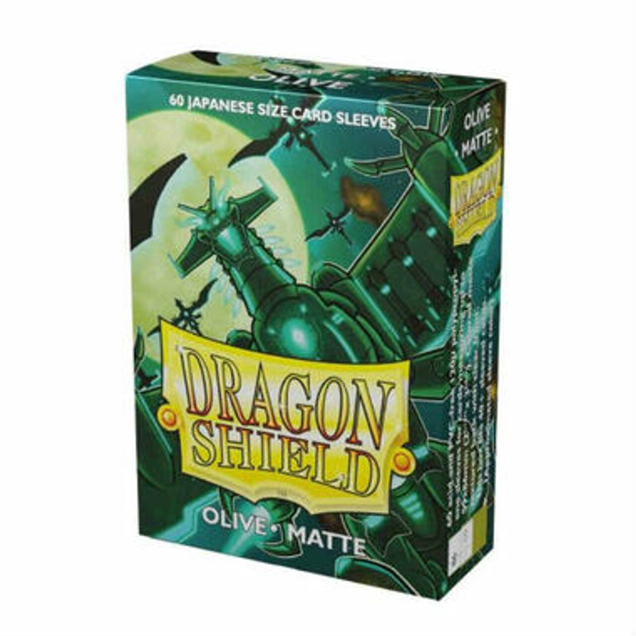 

Аксессуары Dragon Shield: Matte Olive Japanese Sized Card Sleeves (60ct)
