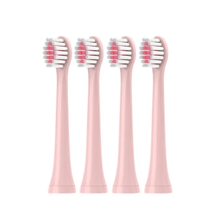 Сменные насадки для зубной щетки IBOANN, Kids' Red 4 Pcs (Compatible with K3 Collection) — фото 2