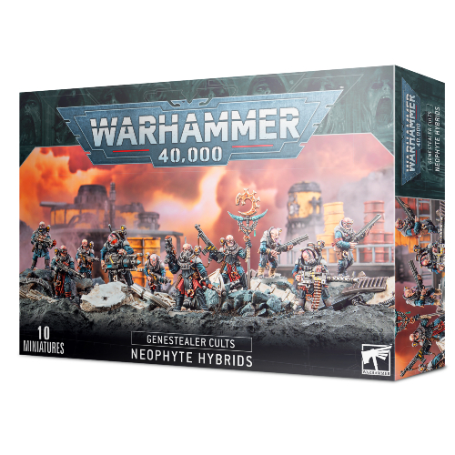 

Фигурки Genestealer Cults Neophyte Hybrids Games Workshop