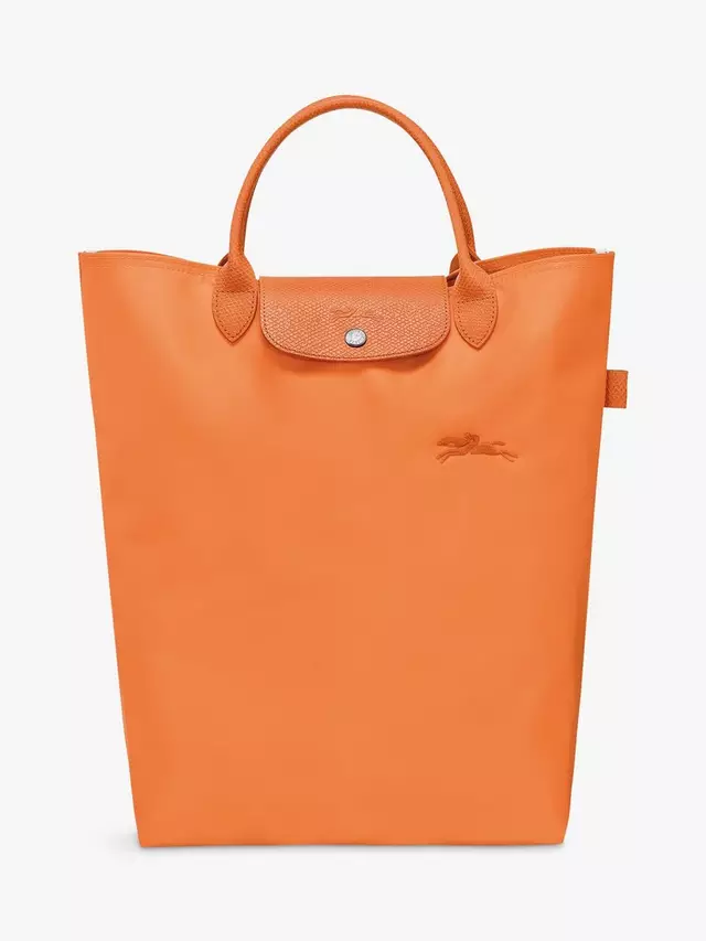 

Сумка тоут Longchamp Le Pliage Green Medium Top Handle, оранжевый