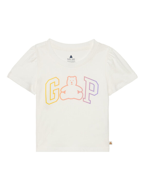 

Футболка обычного кроя 736117-01 Gap, белый