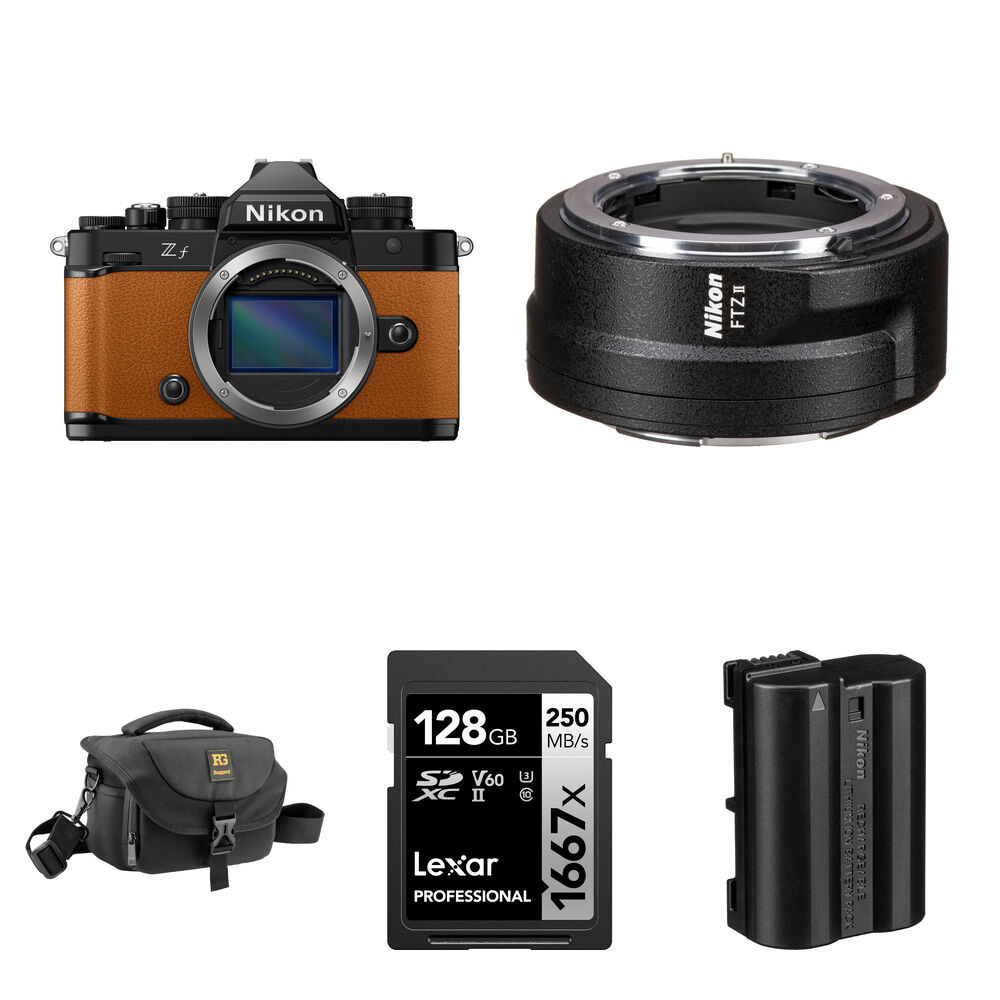 

Беззеркальная камера Nikon Zf Mirrorless Camera with FTZ II Mount Adapter and