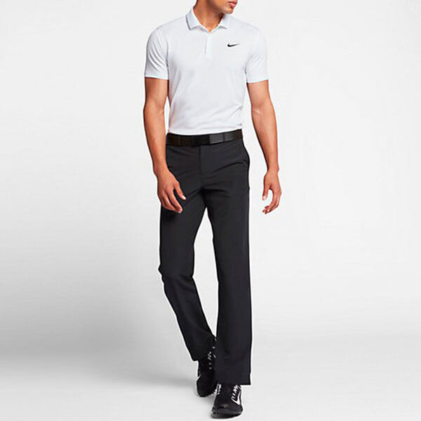 Футболка Nike Dri-Fit Victory Slim Fit Version Golf lapel Short Sleeve Polo Shirt White, белый — фото 3