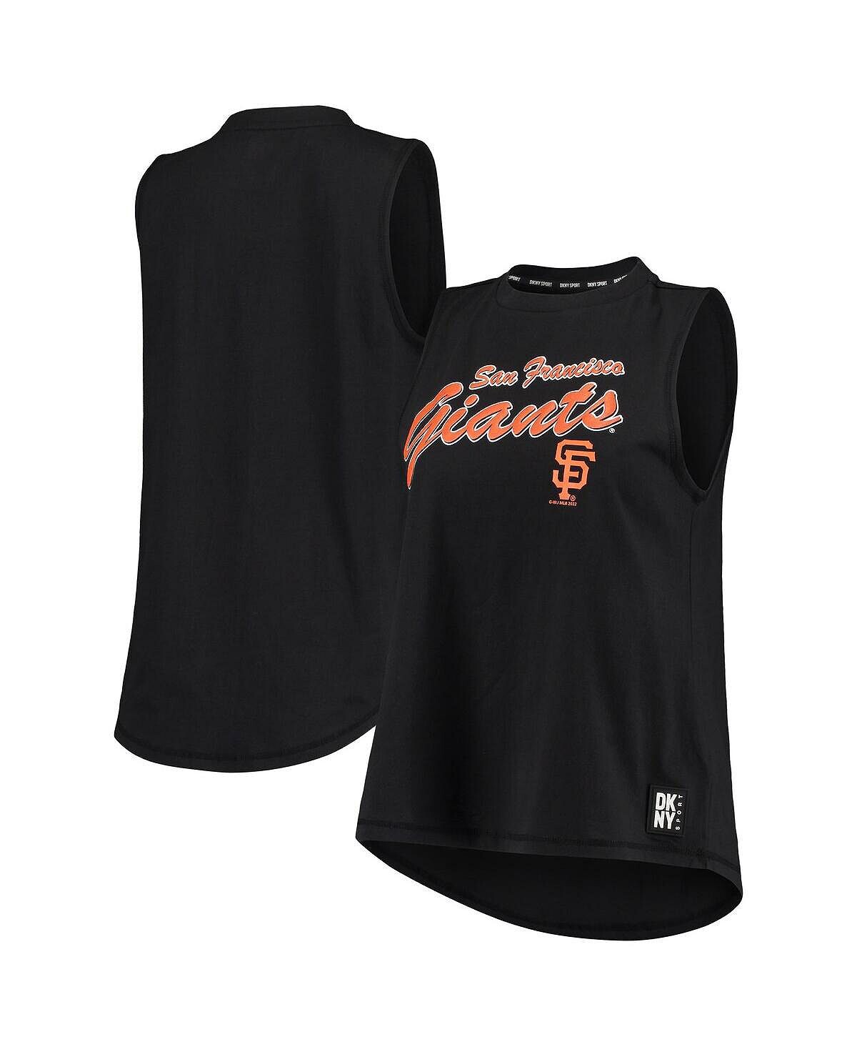 

Черная женская майка San Francisco Giants Marcie DKNY, черный
