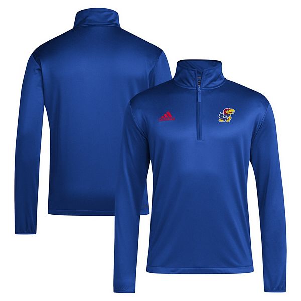 

Мужская куртка adidas royal kansas jayhawks 2024 coaches sideline quarter-zip Unbranded
