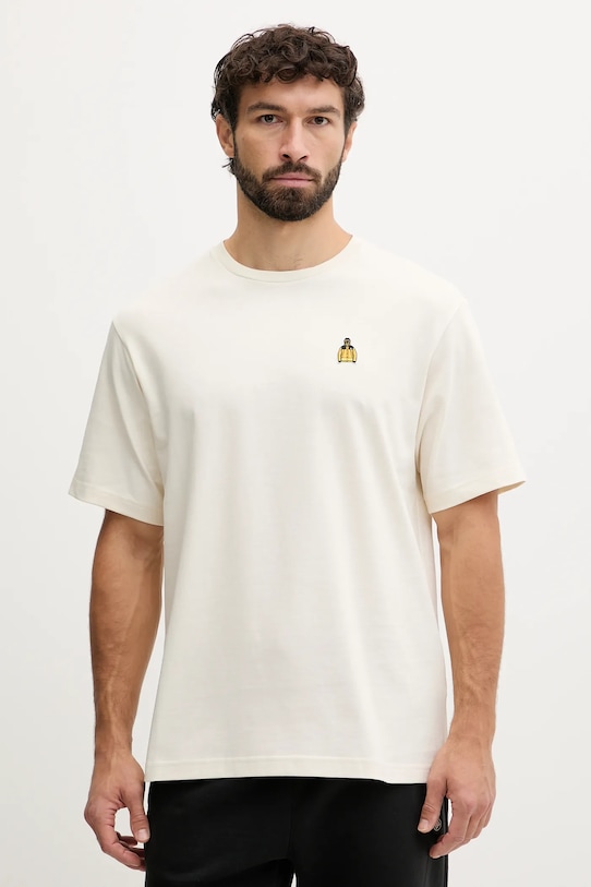 

Футболка Icon Mountain из хлопка The North Face, бежевый