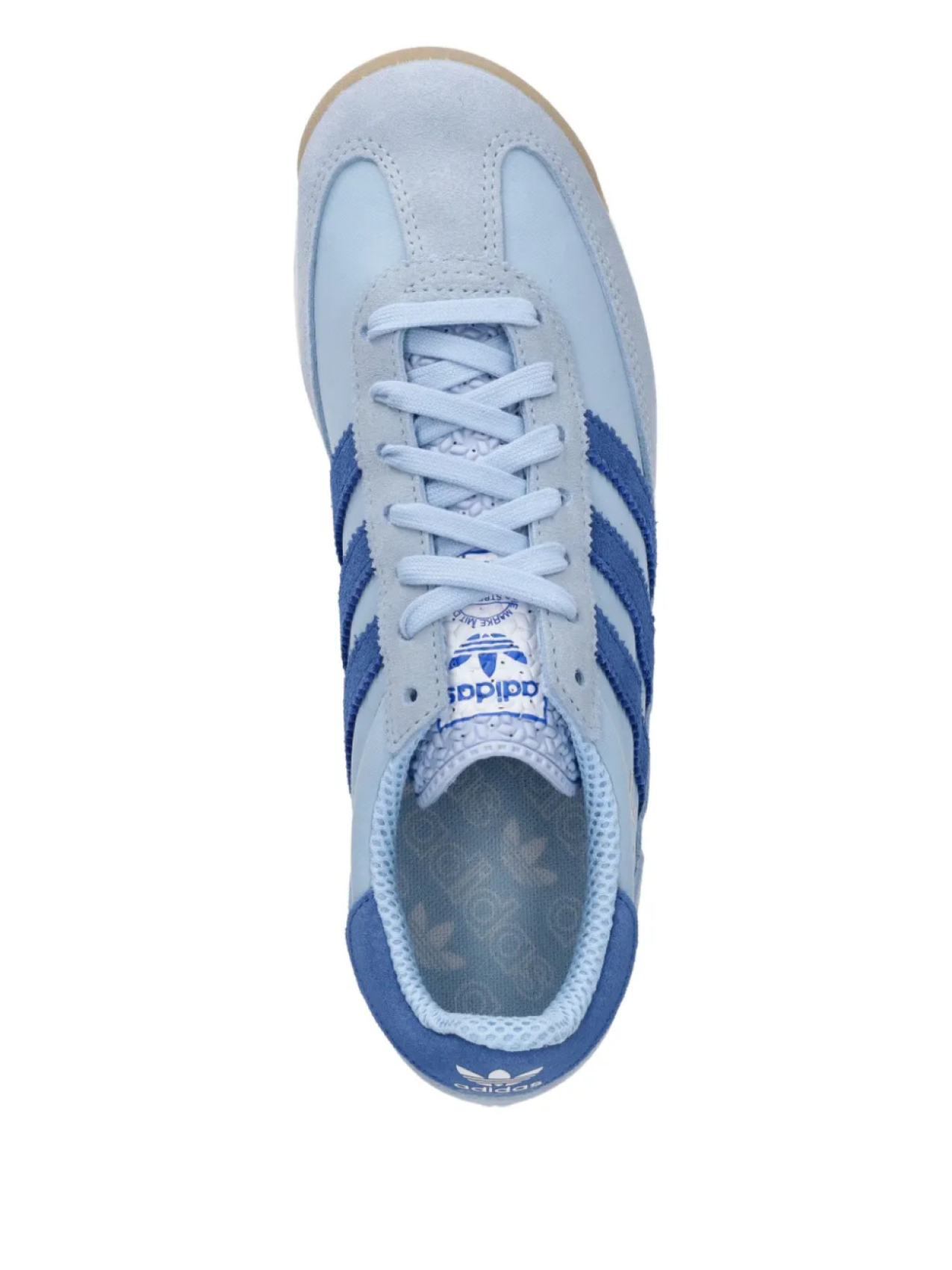 Кроссовки Adidas SL 72 на шнуровке, синий — фото 3
