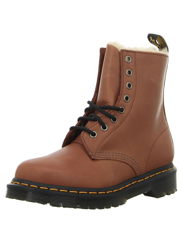Ботинки Dr. Martens, коричневый