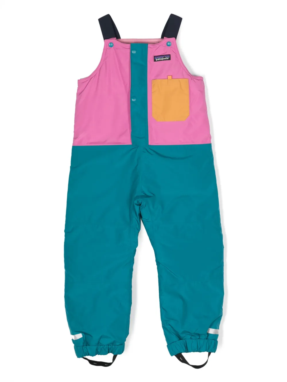 

Комбинезон из переработанного полиэстера со вставками Patagonia Kids, розовый