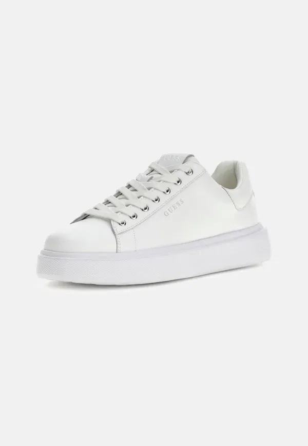 Кроссовки Guess Plaza logo sneakers trainers, белый — фото 2