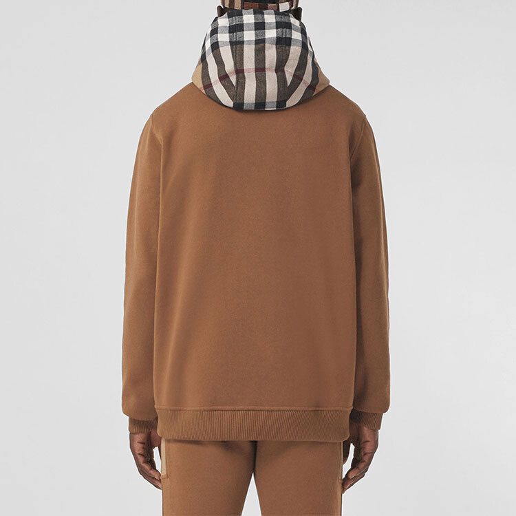 Толстовка мужская Burberry, темно-коричневый береза, коричневый — фото 3