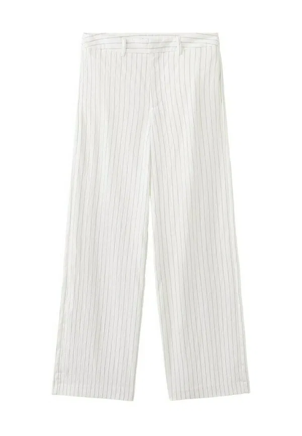 Подростковые брюки кремового цвета Mango Kids, Off-White — фото 4