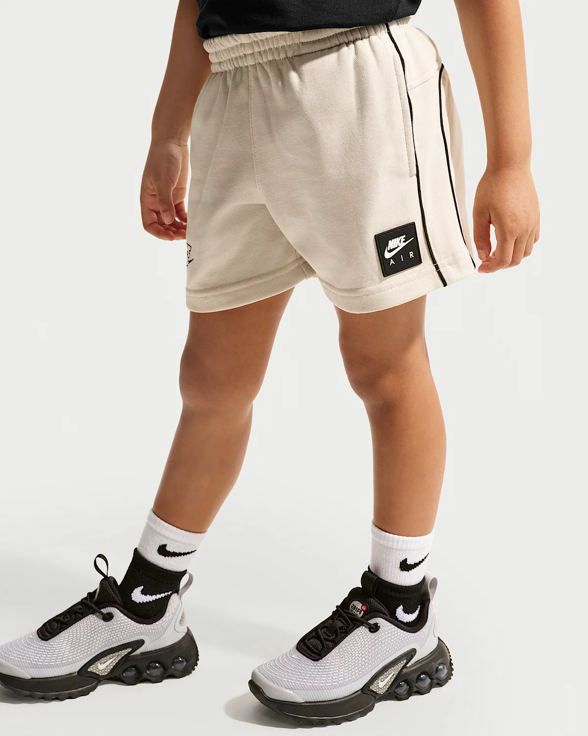 Детский набор из 2 предметов: шорты из французского флиса Nike Air, Grey — фото 4