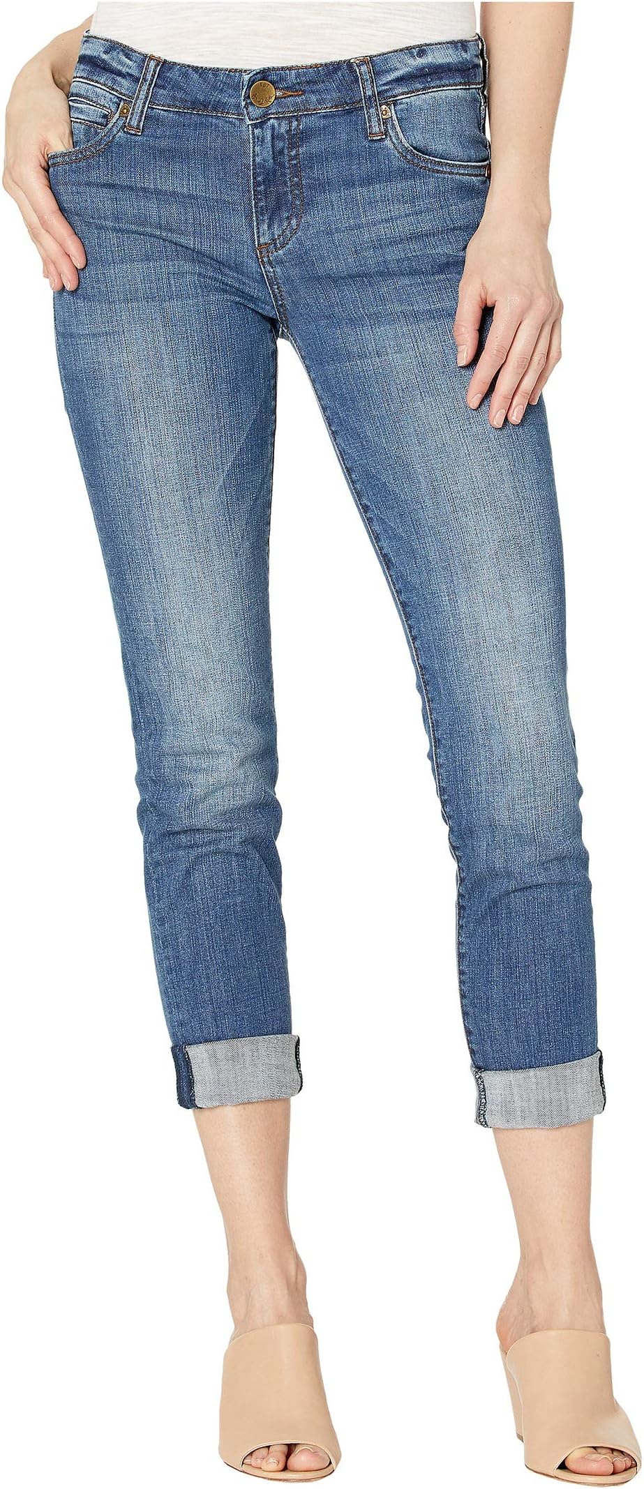 

Джинсы KUT from the Kloth Catherine Boyfriend Jeans, цвет Fervent