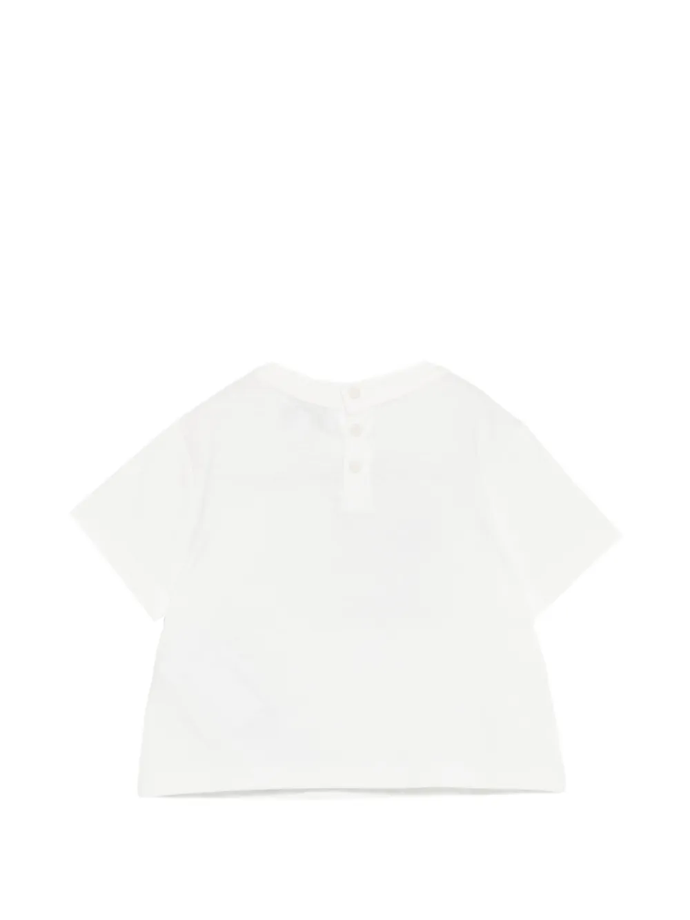 Футболка с принтом Emporio Armani Kids, белый — фото 2