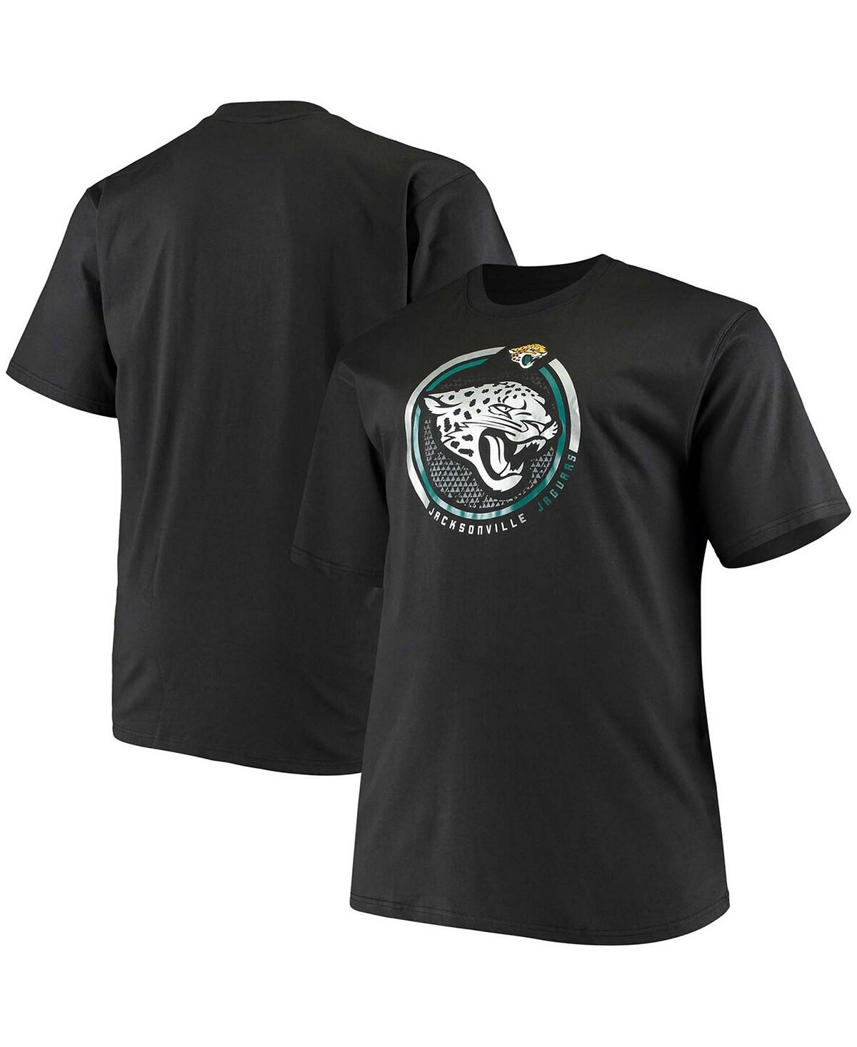 

Мужская черная футболка Big and Tall Jacksonville Jaguars Color Pop Fanatics, Черный, Мужская черная футболка Big and Tall Jacksonville Jaguars Color Pop Fanatics