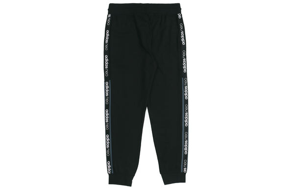 Спортивные штаны adidas neo M Ss Tp 1 Splicing Sports Pants Black, черный — фото 2