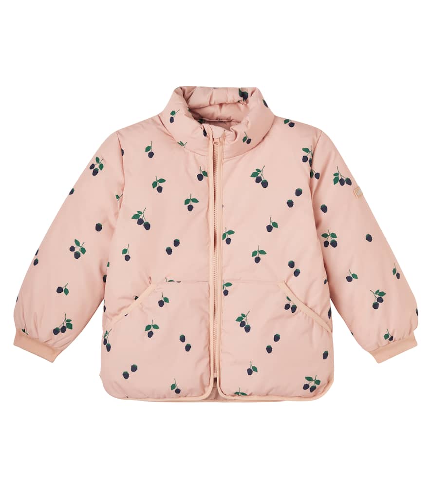 

Брантли принтованная куртка Liewood, Berry/Pale Tuscany