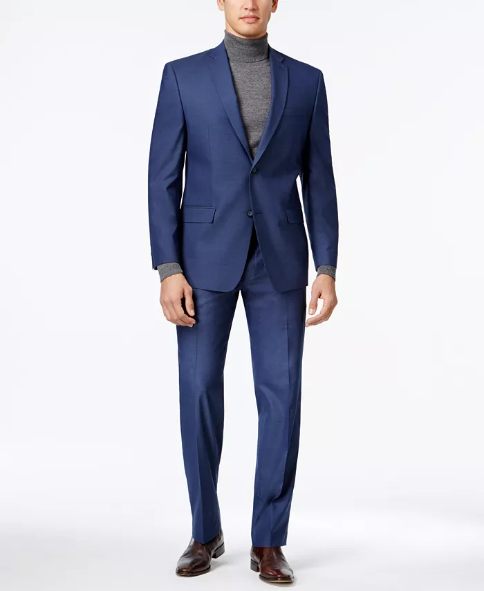 

Мужской костюм Modern-Fit от Andrew Marc Marc New York, синий