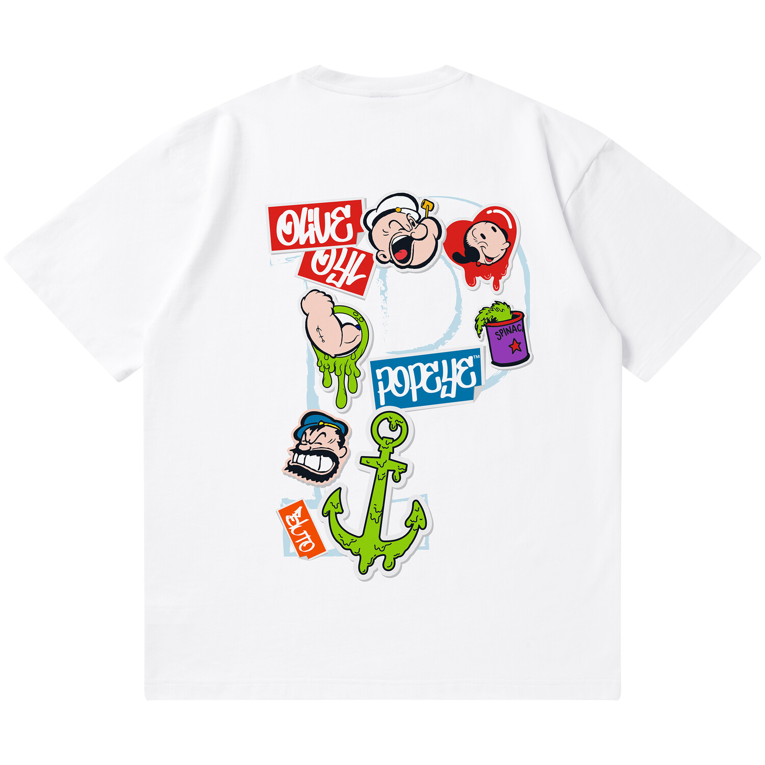 

Футболка унисекс Popeye/Popeye, розовый