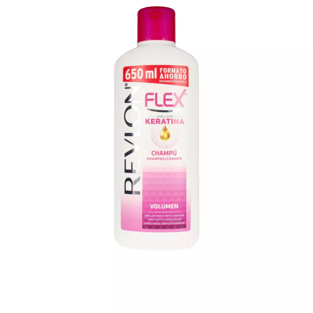 

Шампунь Flex keratina champú volumen Revlon Mass Market, 650 мл.