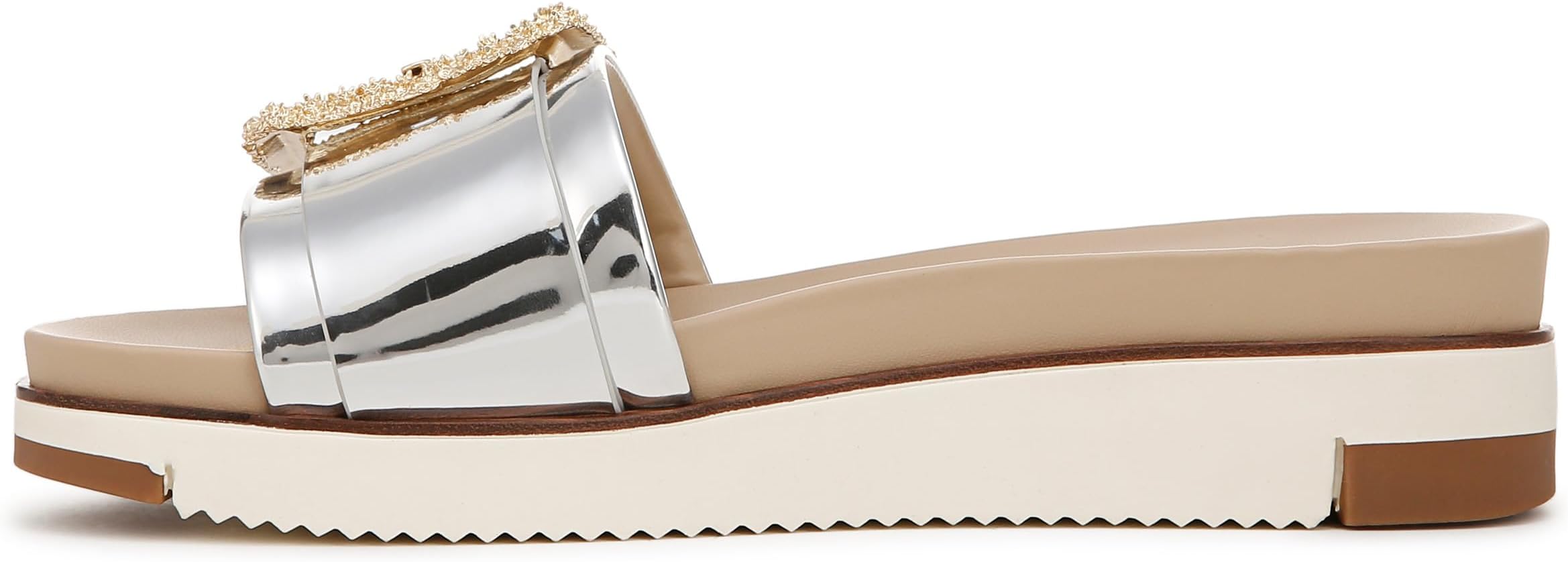 Сандалии Sam Edelman Ariane 2, цвет Soft Silver Specchio — фото 4
