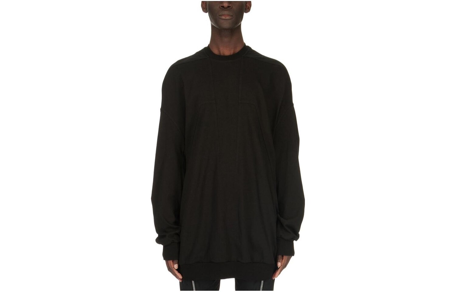 

Трикотаж мужской черный Rick Owens, черный