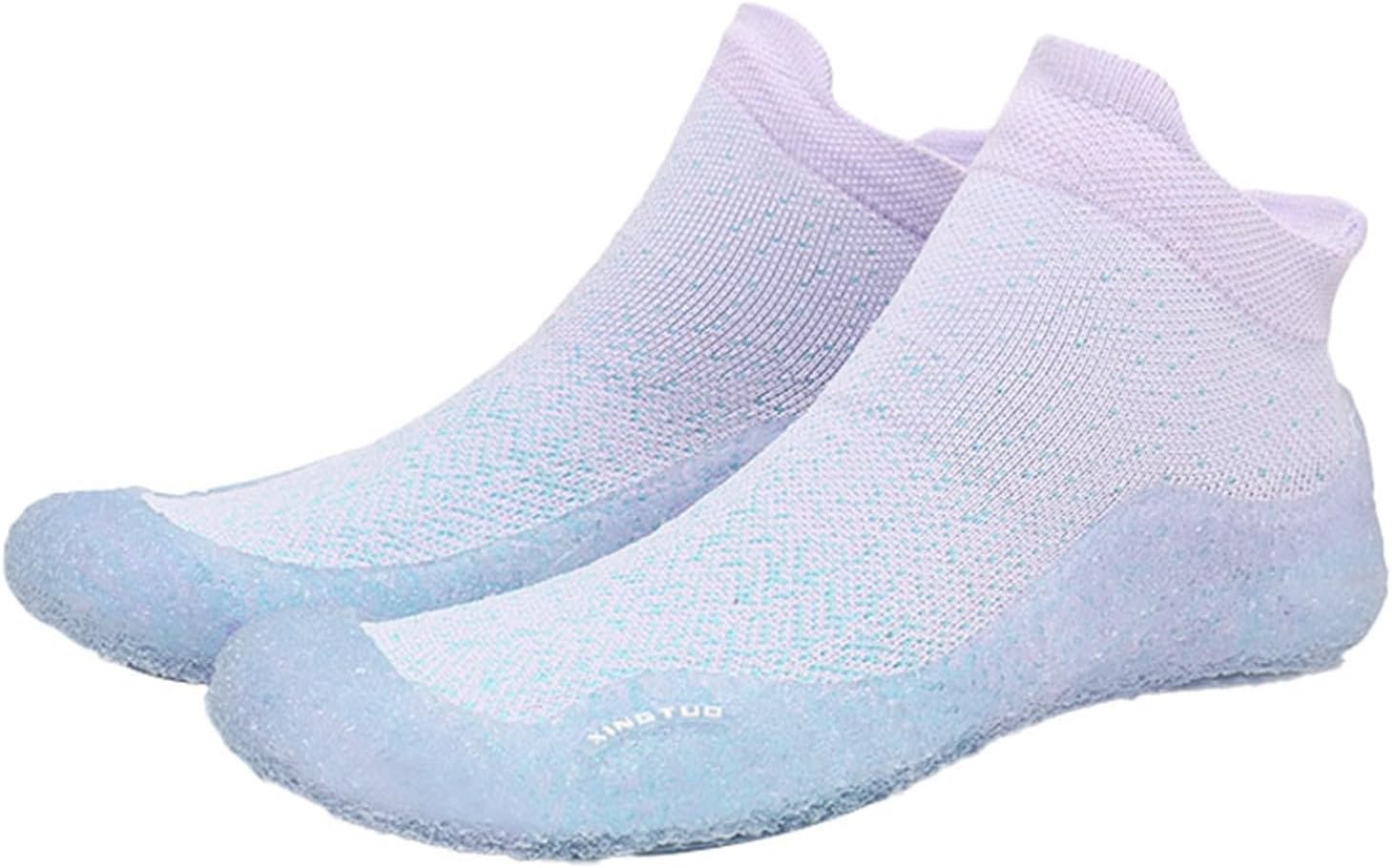 

Водные кроссовки для женщин и мужчин, дышащие акваноски, быстро сохнущие ходовые обувь для плавания, пляжа, реки, бассейна, походов, серфинга и каякинга Generic, фиолетовый