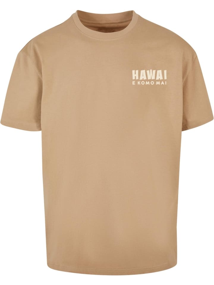 

Футболка "Hawai Oversize T-Shirt" бежевого цвета Merchcode