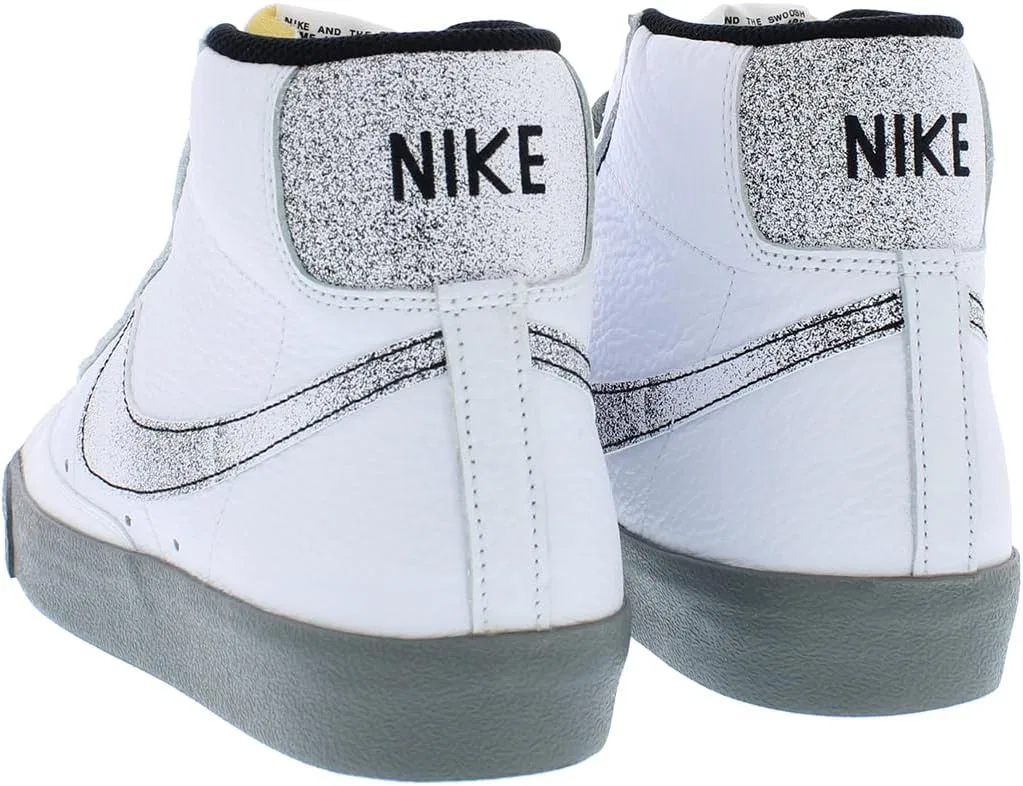 Кроссовки Nike Blazer Mid 77 Emb для мужчин, модель DV7194, White Smoke Grey Black White 100 — фото 4