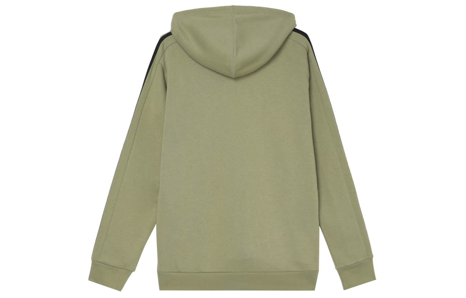 Adidas Толстовка Essentials Fleece 3-Stripes мужская Tent Green — фото 4